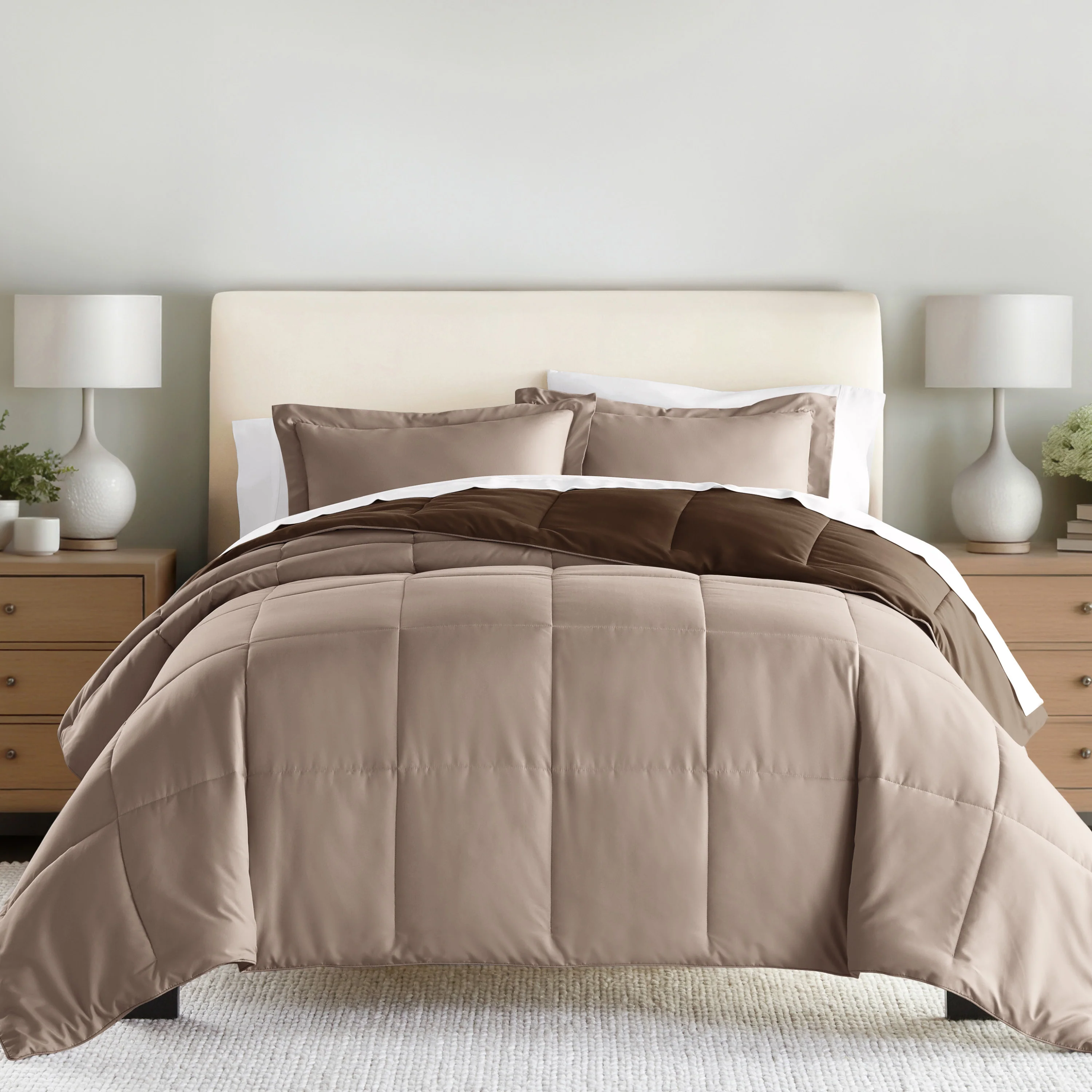 Reversible Down-Alternative Comforter Set - Image 27