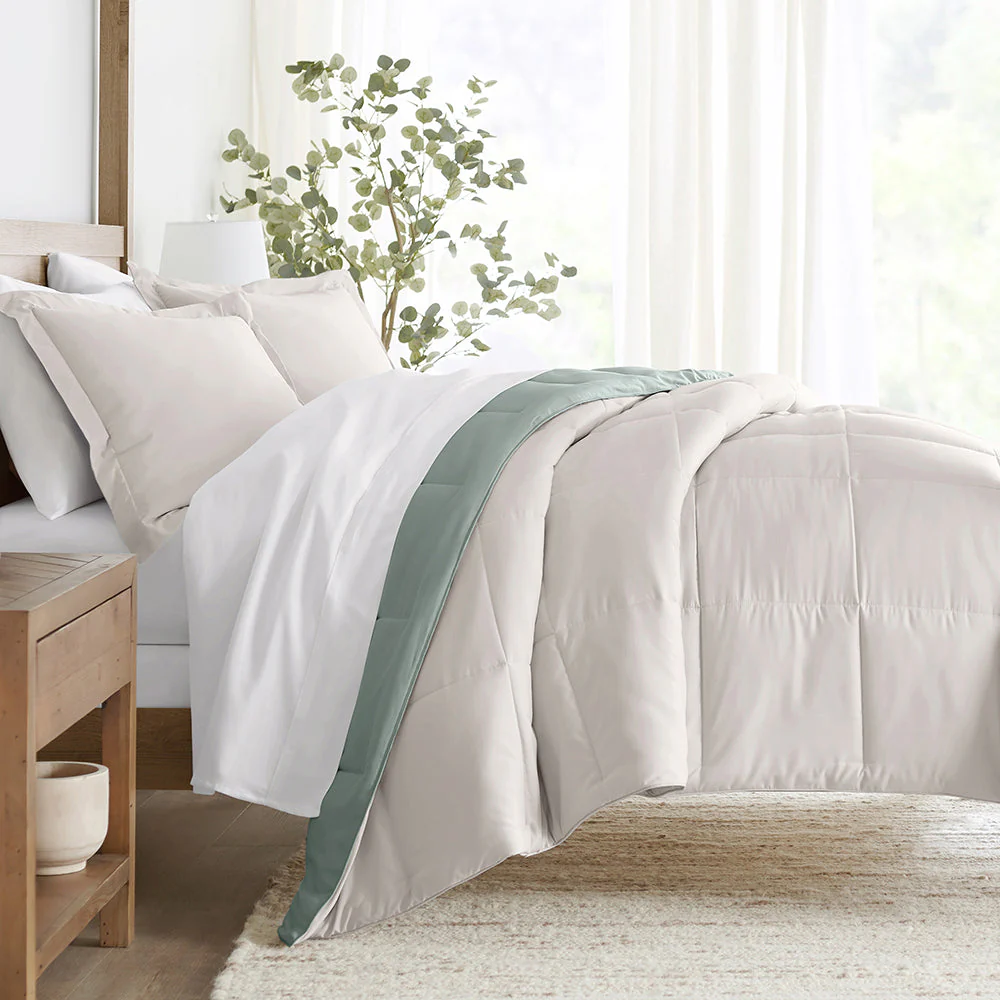 Reversible Down-Alternative Comforter Set Sale - Image 12