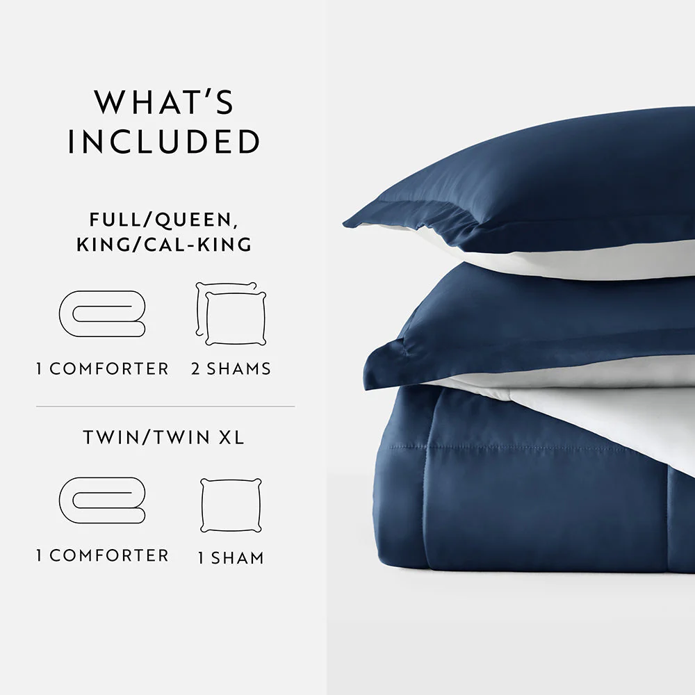 Reversible Down-Alternative Comforter Set Sale - Image 129
