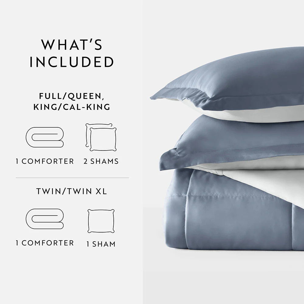 Reversible Down-Alternative Comforter Set Sale - Image 130