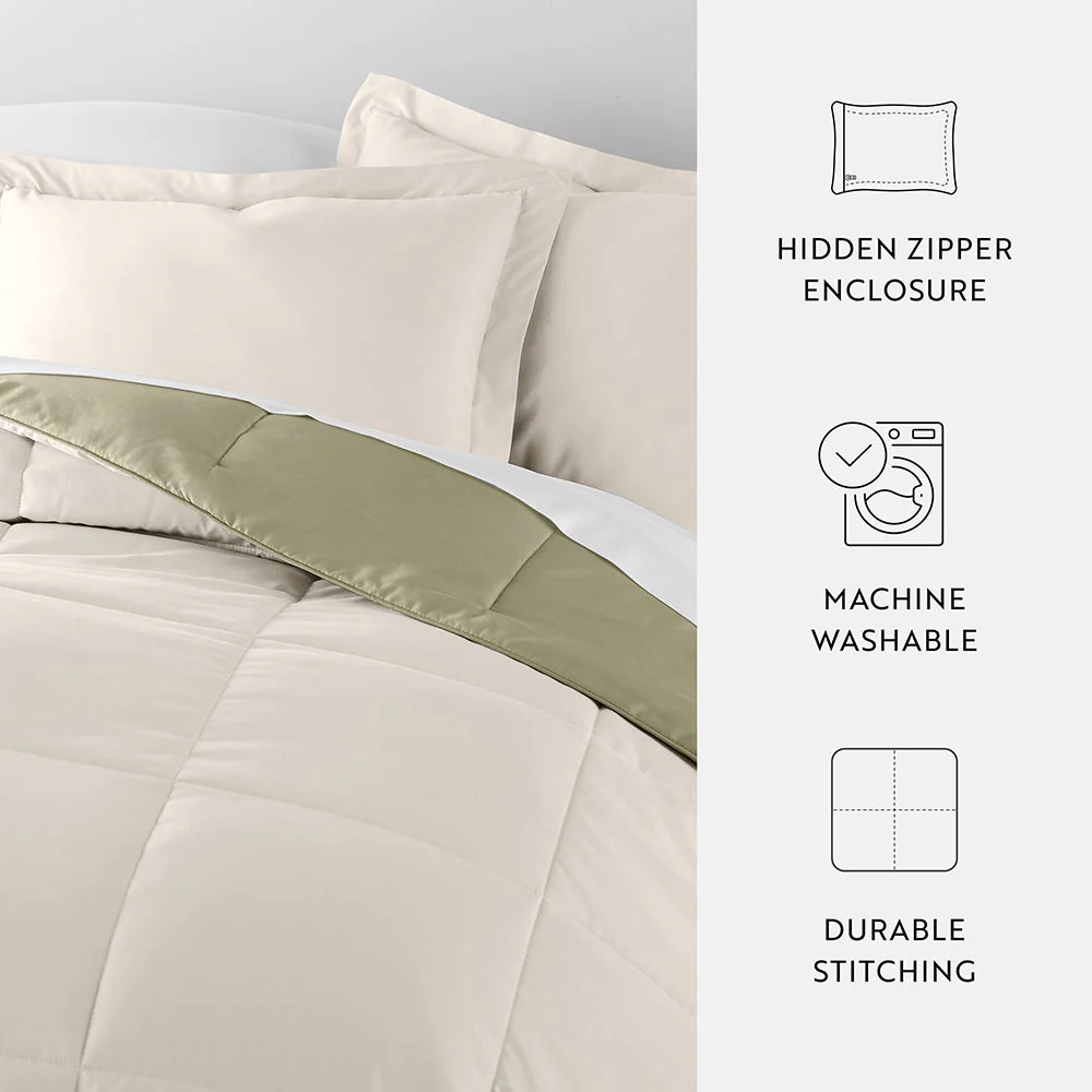 Reversible Down-Alternative Comforter Set Sale - Image 134