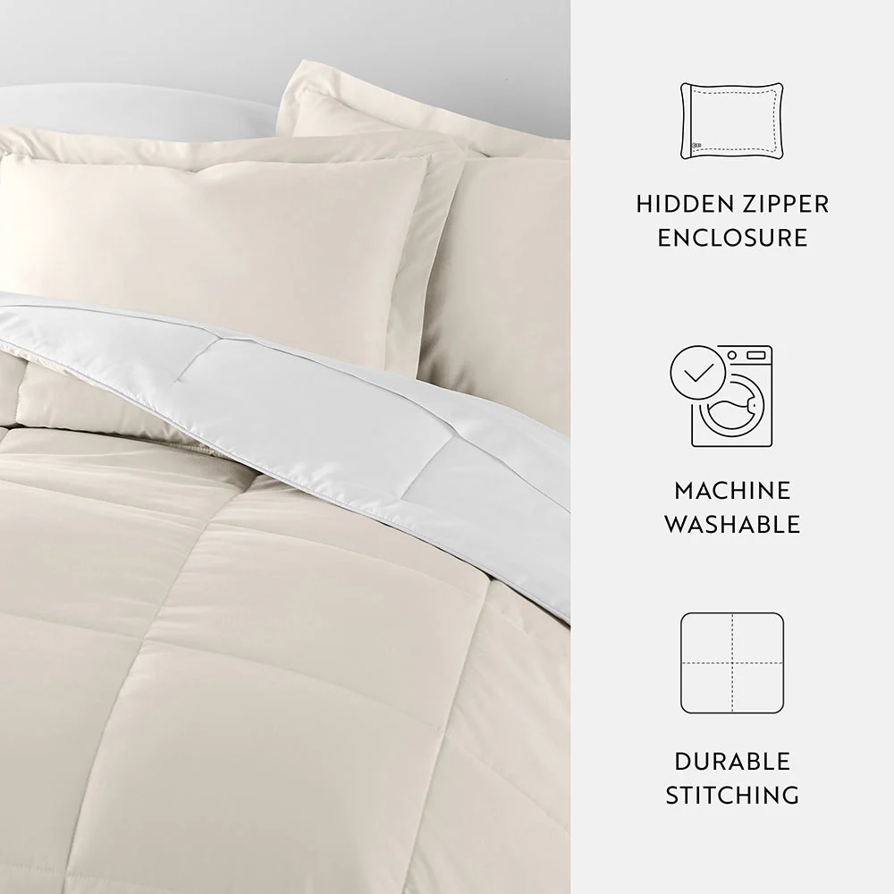 Reversible Down-Alternative Comforter Set Sale - Image 136
