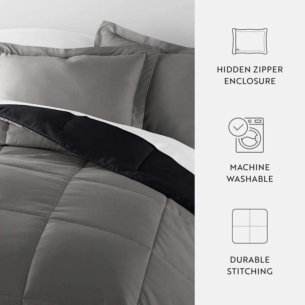 Reversible Down-Alternative Comforter Set Sale - Image 139