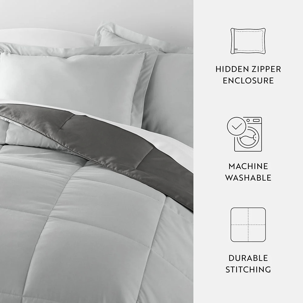 Reversible Down-Alternative Comforter Set Sale - Image 140