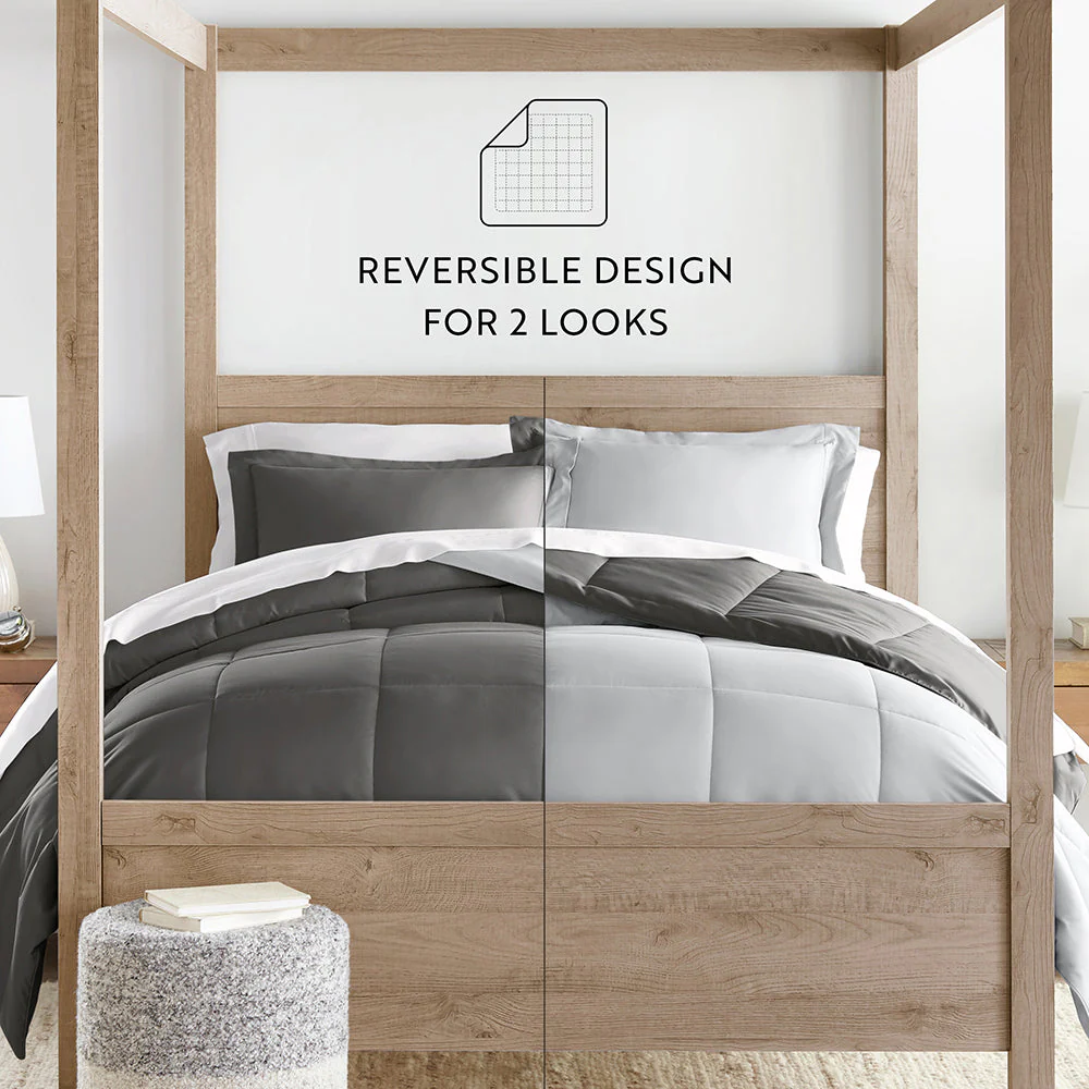 Reversible Down-Alternative Comforter Set Sale - Image 150