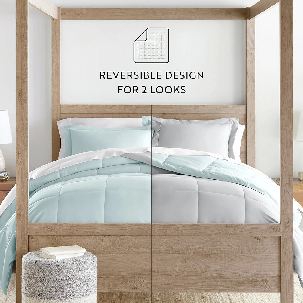 Reversible Down-Alternative Comforter Set Sale - Image 153