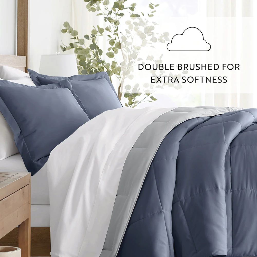 Reversible Down-Alternative Comforter Set Sale - Image 163