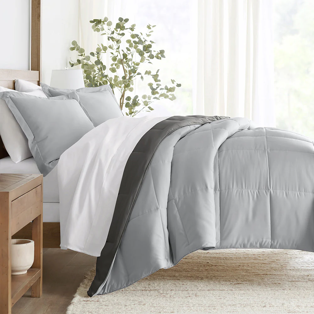 Reversible Down-Alternative Comforter Set Sale - Image 18