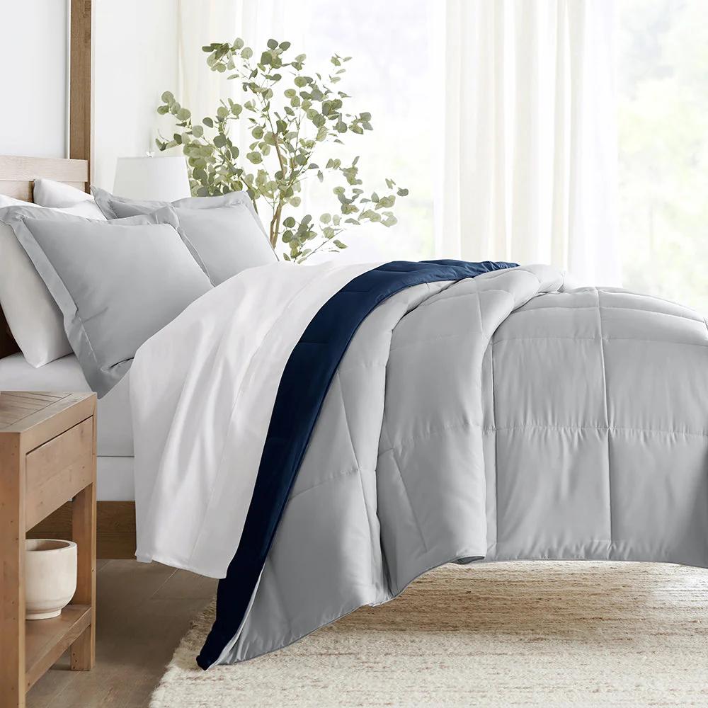 Reversible Down-Alternative Comforter Set Sale - Image 19