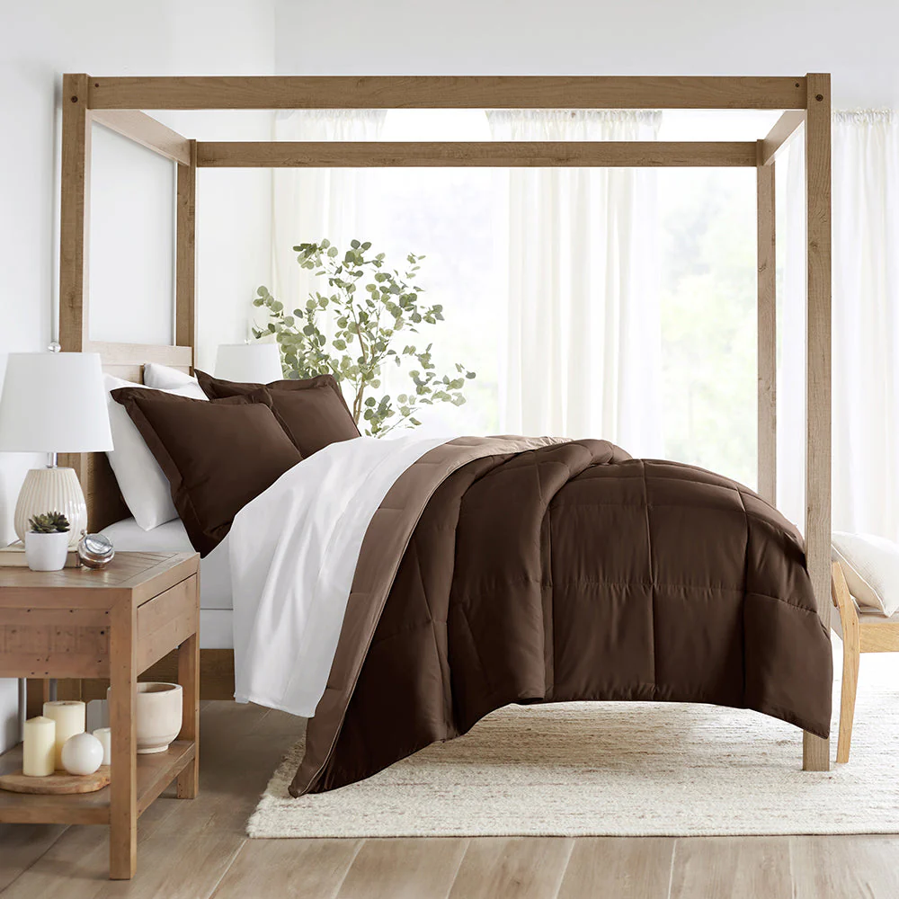 Reversible Down-Alternative Comforter Set Sale - Image 27