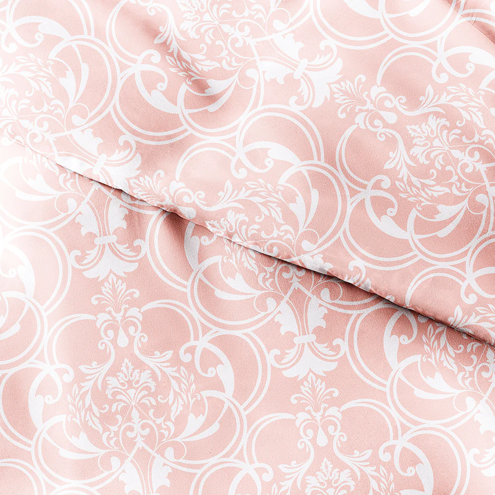 Romantic Damask Pattern 3-Piece Duvet Cover Set - Image 7