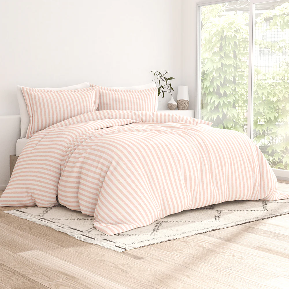 Rugged Stripes Pattern 3-Piece Duvet Cover Set - Image 11