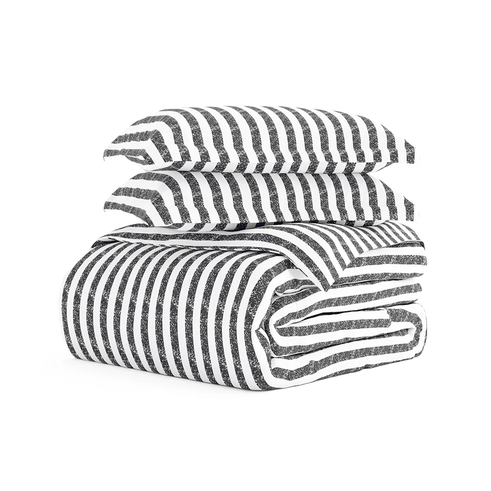 Rugged Stripes Pattern 3-Piece Duvet Cover Set - Image 22
