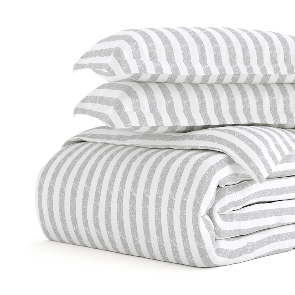 Rugged Stripes Pattern 3-Piece Duvet Cover Set - Image 30