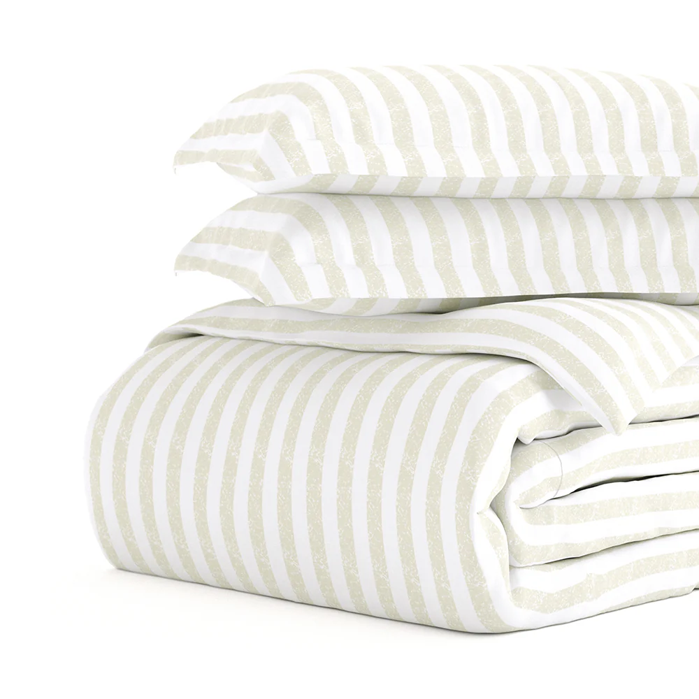 Rugged Stripes Pattern 3-Piece Duvet Cover Set - Image 31
