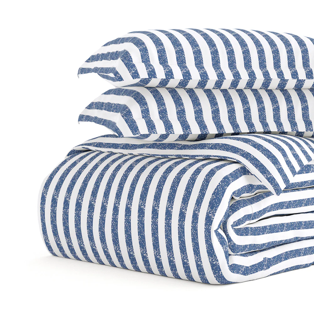 Rugged Stripes Pattern 3-Piece Duvet Cover Set - Image 34
