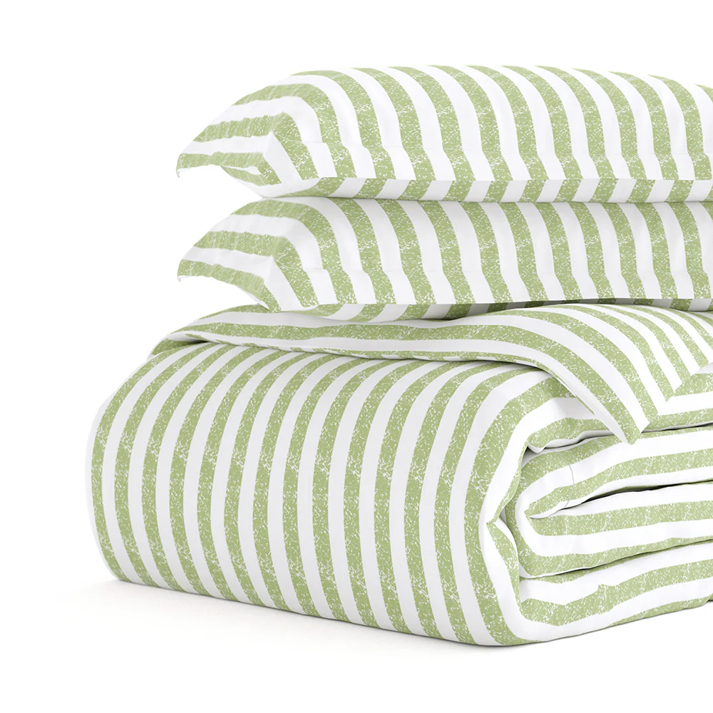 Rugged Stripes Pattern 3-Piece Duvet Cover Set - Image 35