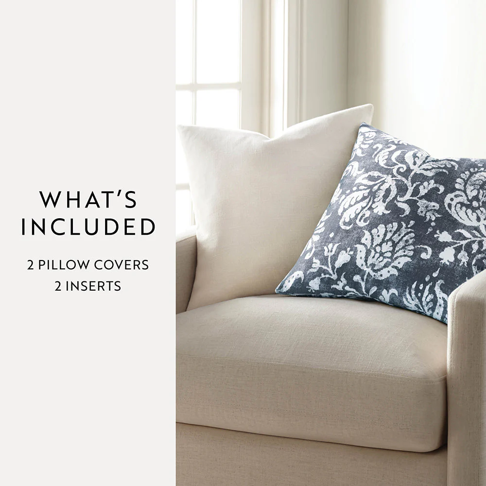 2-Pack Distressed Floral Décor Throw Pillows (Sale) - Image 26