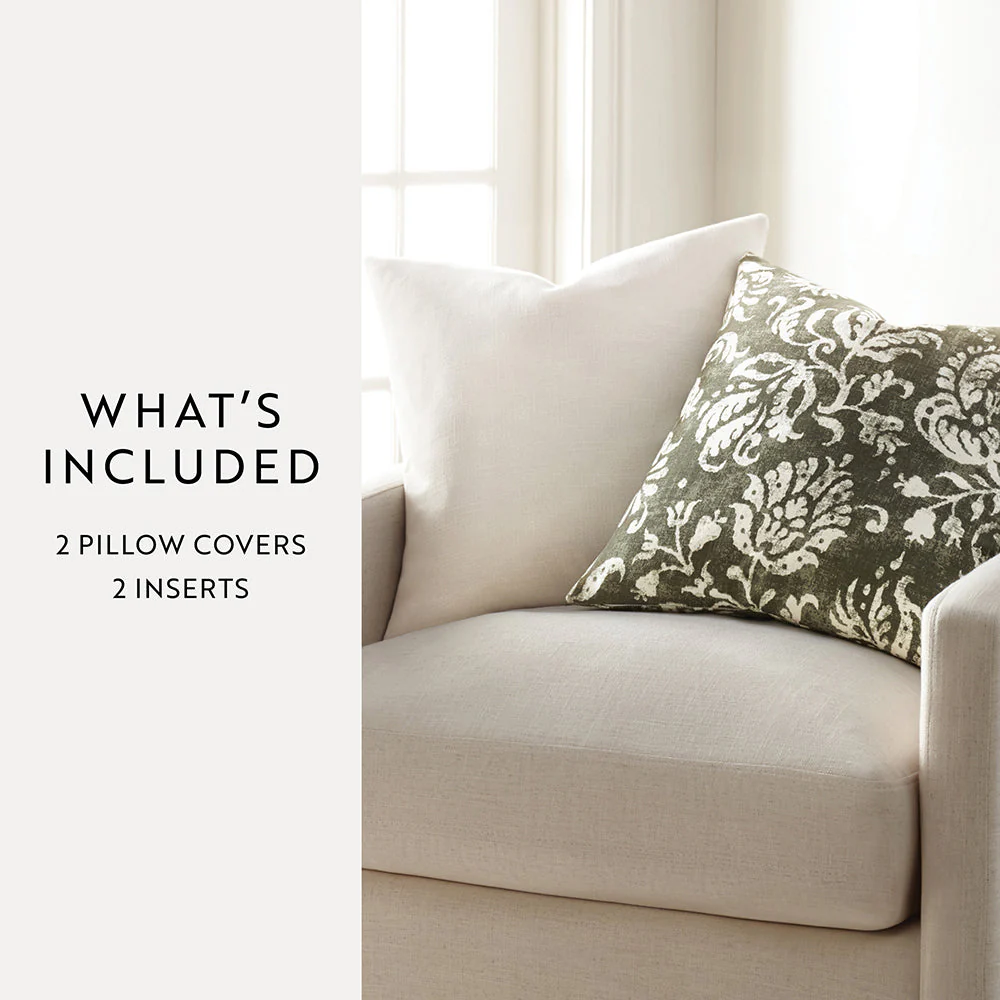 2-Pack Distressed Floral Décor Throw Pillows (Sale) - Image 29