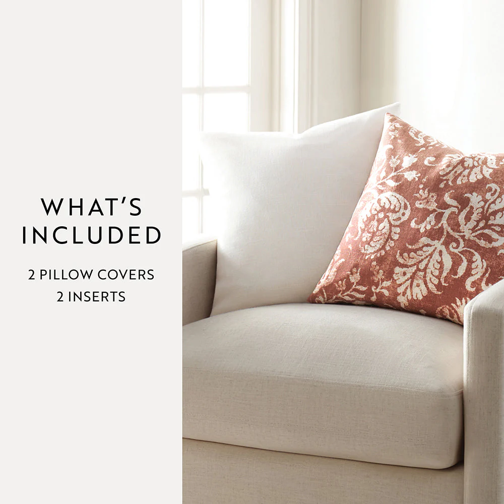2-Pack Distressed Floral Décor Throw Pillows (Sale) - Image 30