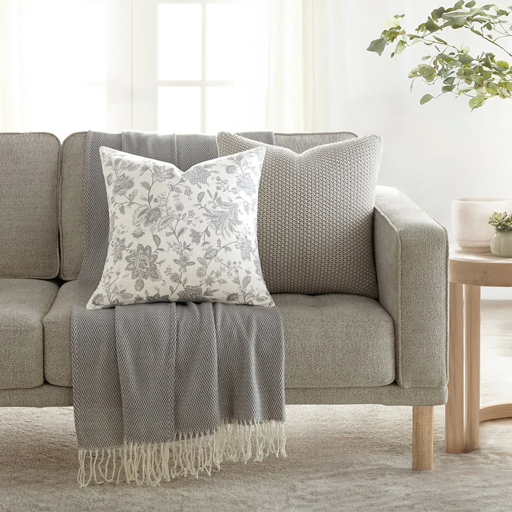 2-Pack Seed Stitch Knit With Jacobean Décor Throw Pillows (Sale) - Image 3