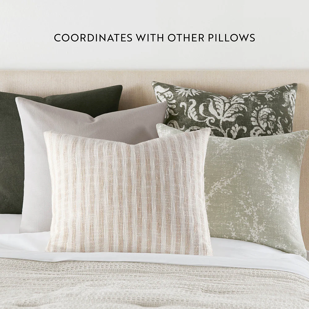 2-Pack Yarn-Dyed Bengal Stripe / Distressed Floral Décor Throw Pillows (Sale) - Image 19