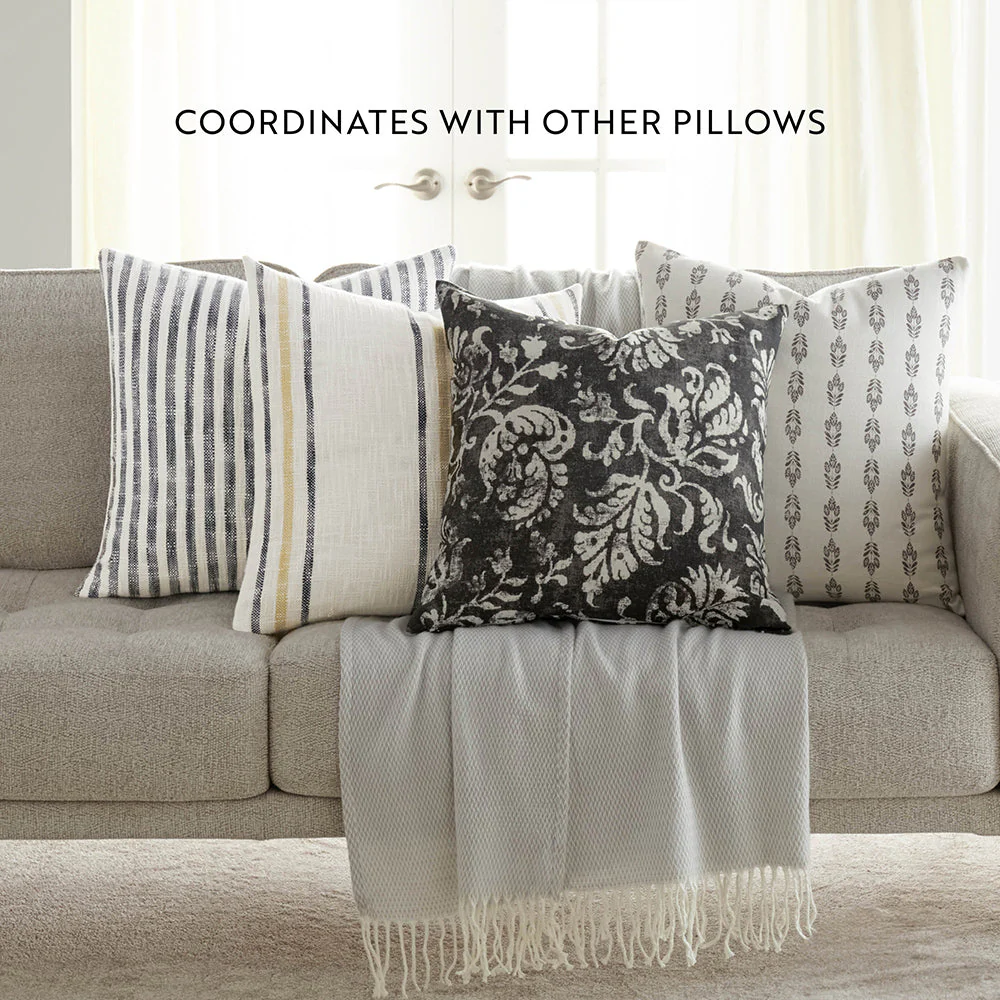 2-Pack Yarn-Dyed Bengal Stripe / Yarn-Dyed Framed Stripe Décor Throw Pillows (Sale) - Image 14