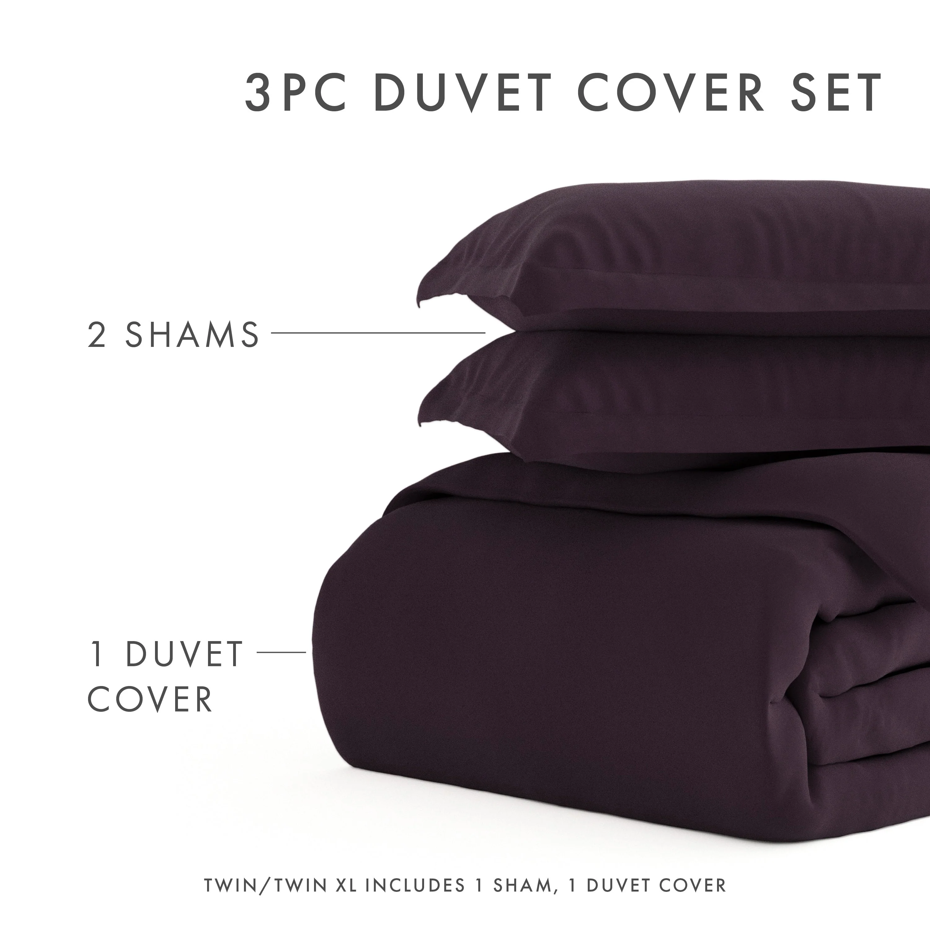 Sale - 3-Piece Essential Duvet Cover Set - Image 43