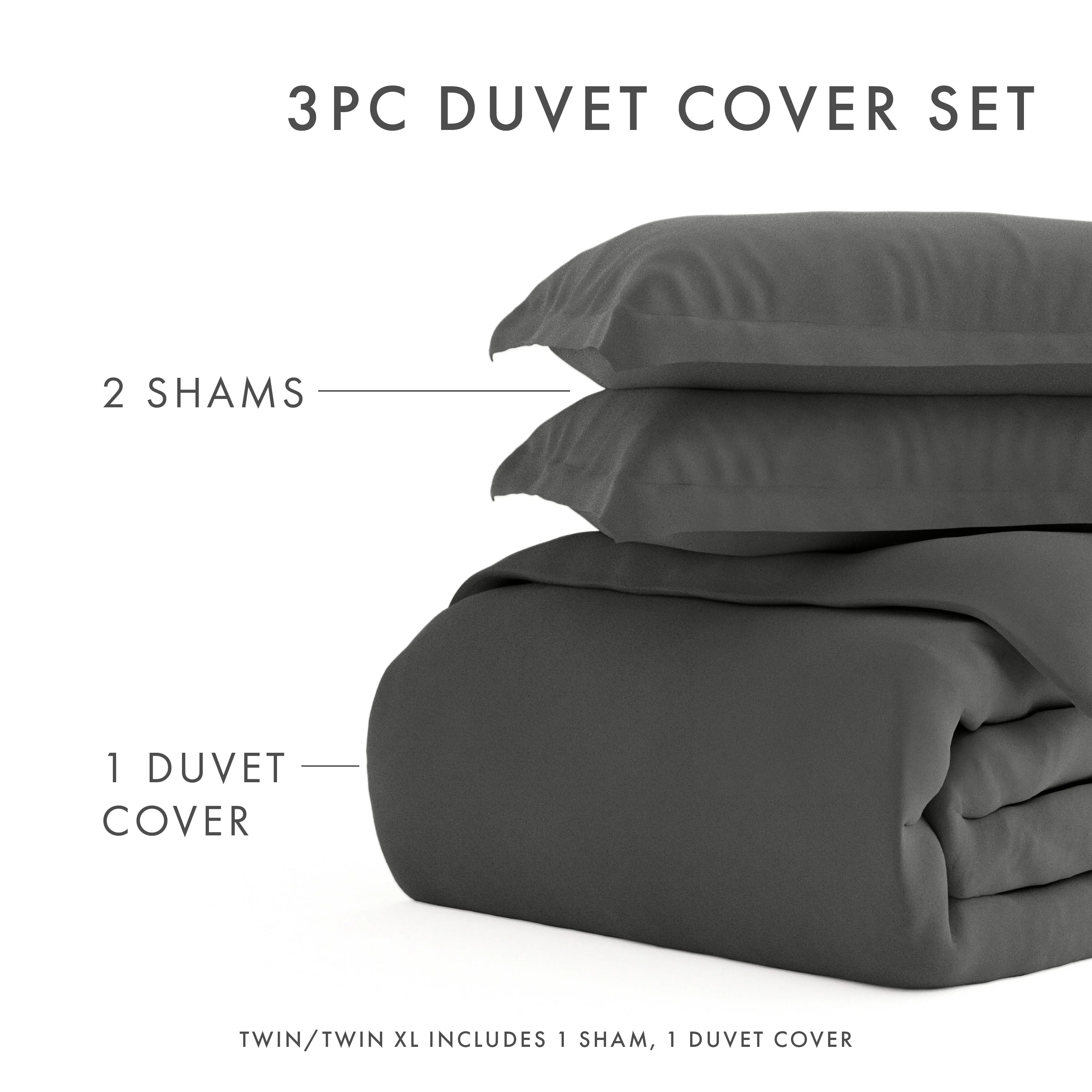 Sale - 3-Piece Essential Duvet Cover Set - Image 49
