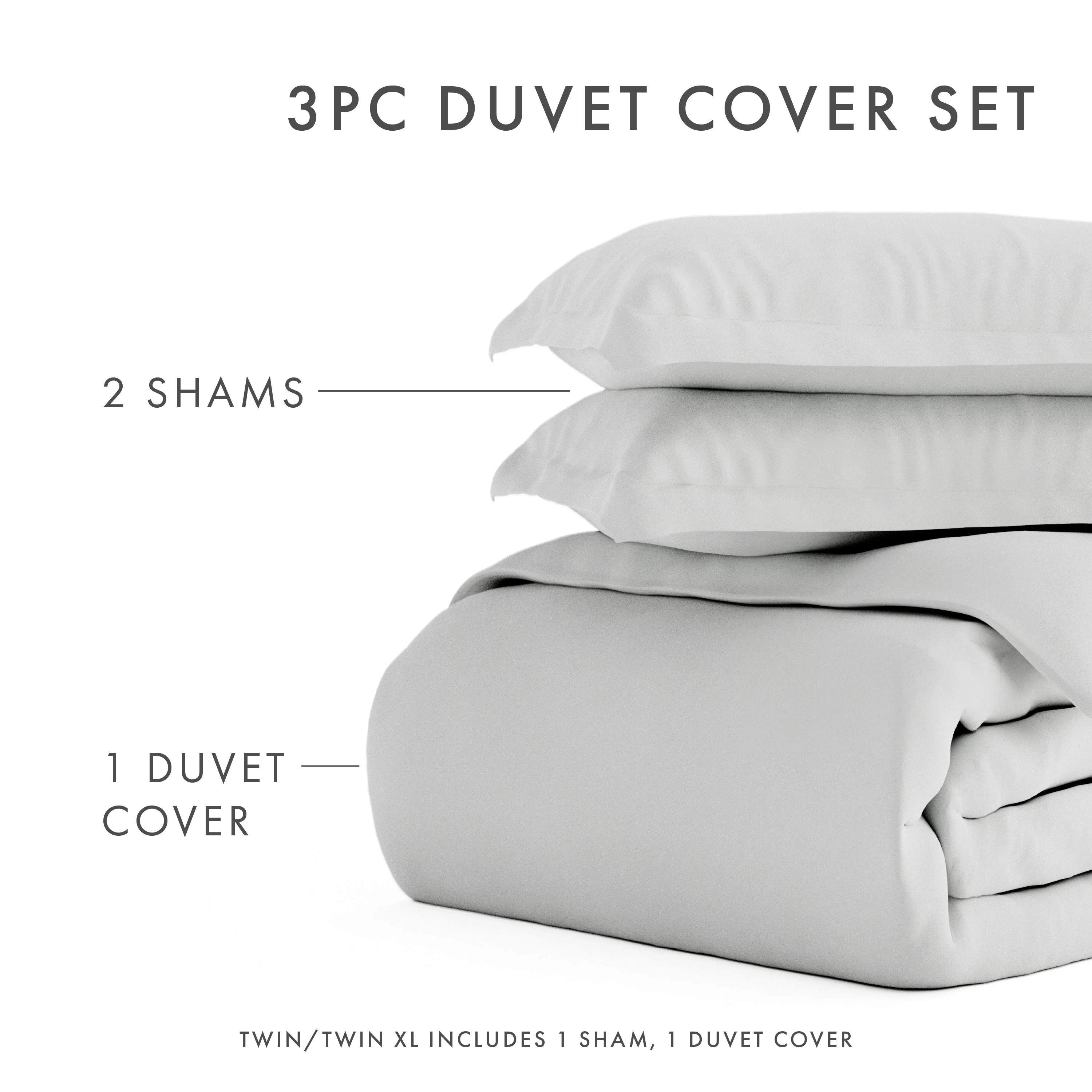 Sale - 3-Piece Essential Duvet Cover Set - Image 50