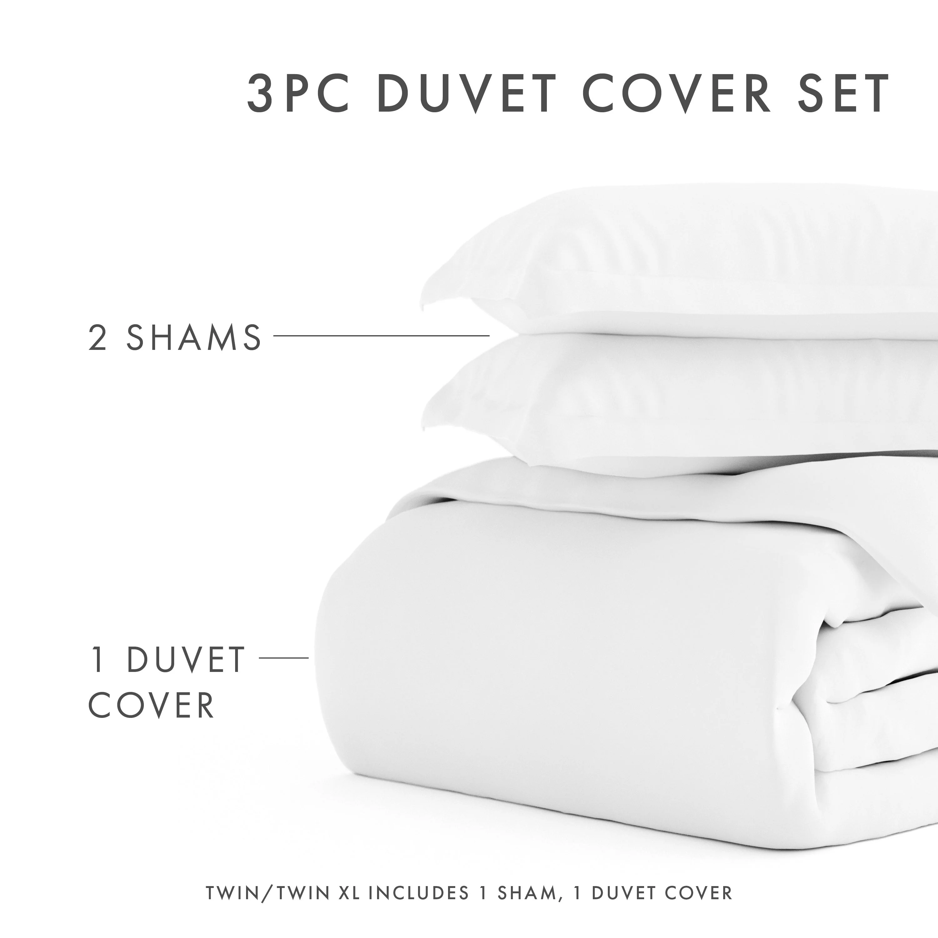 Sale - 3-Piece Essential Duvet Cover Set - Image 51