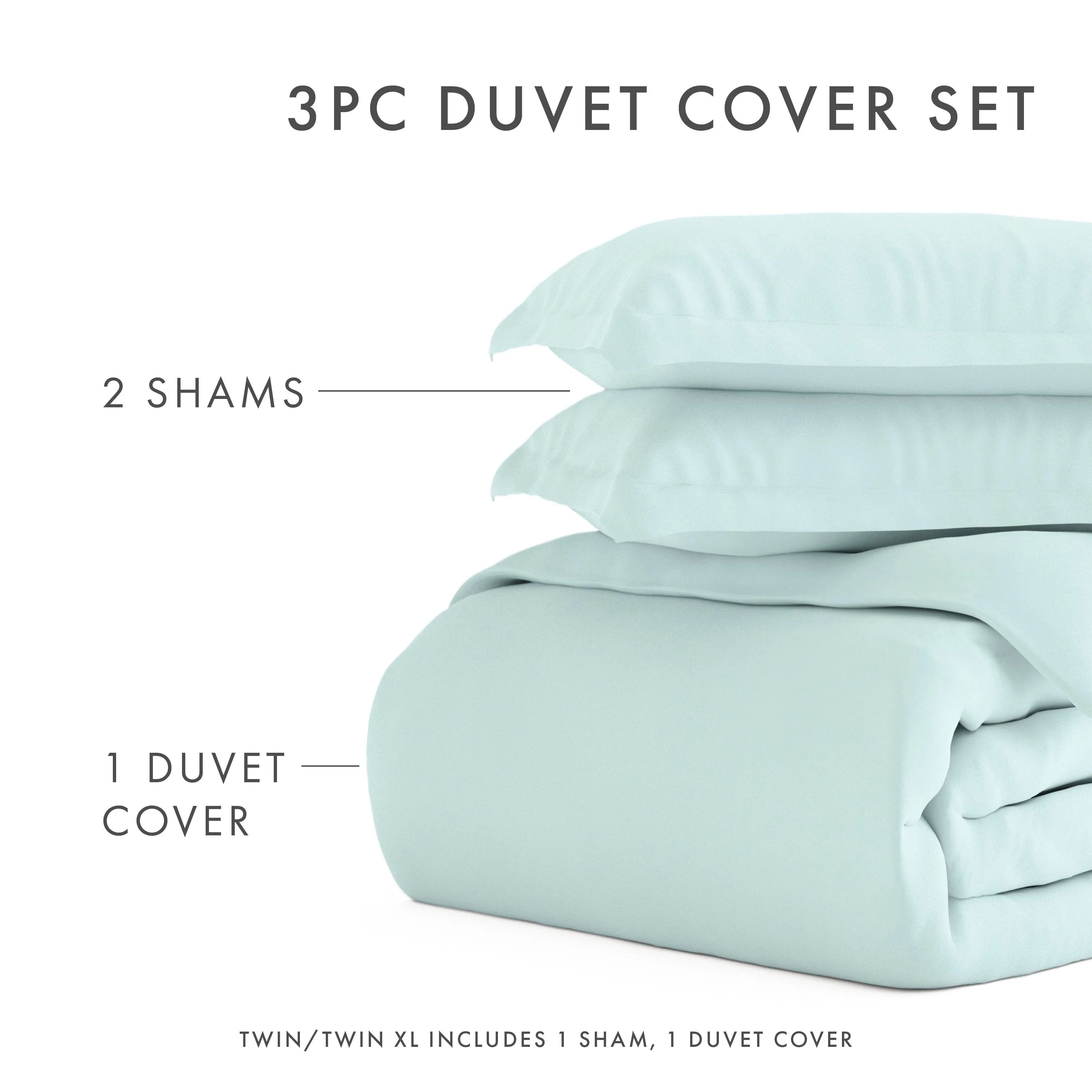 Sale - 3-Piece Essential Duvet Cover Set - Image 54