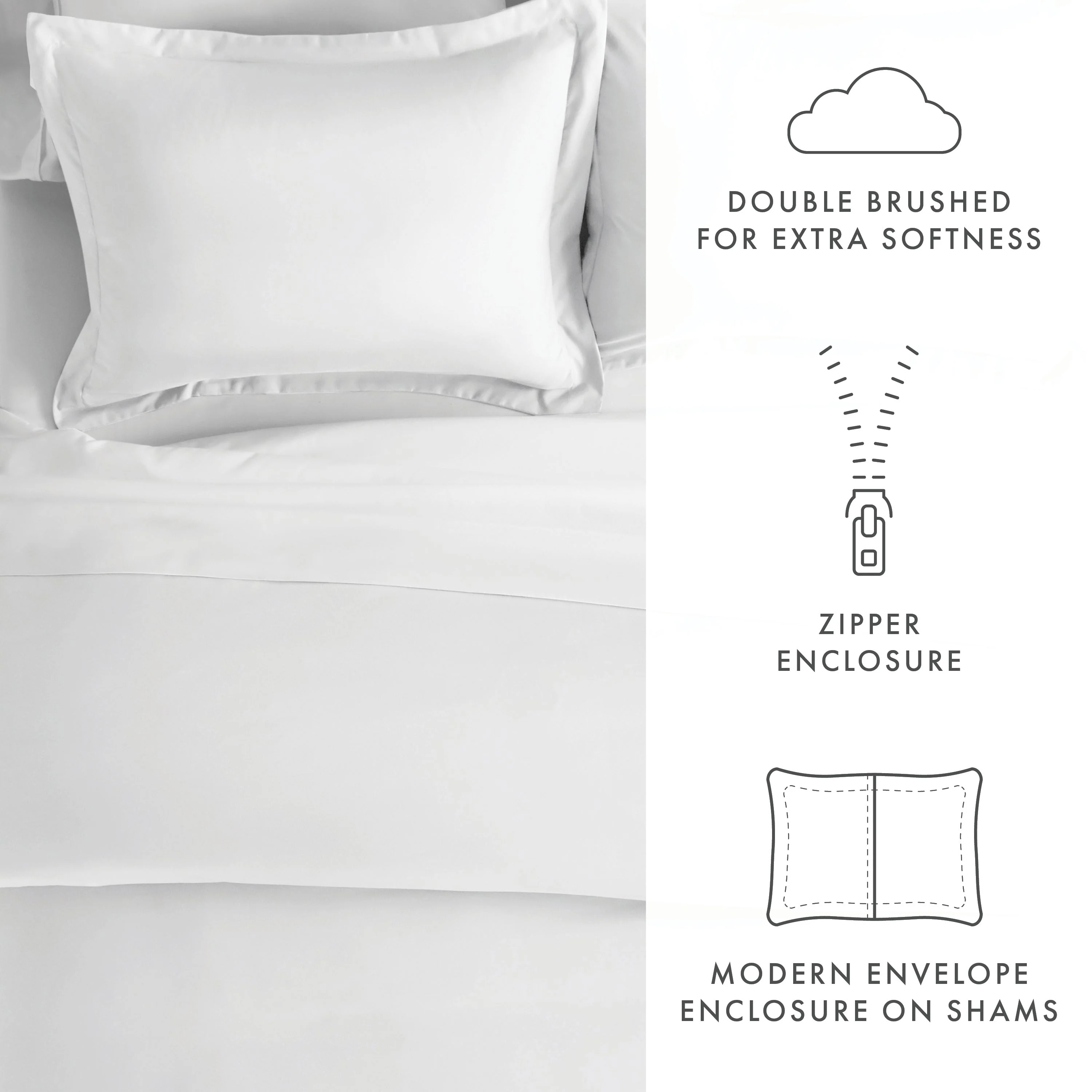 Sale - 3-Piece Essential Duvet Cover Set - Image 70