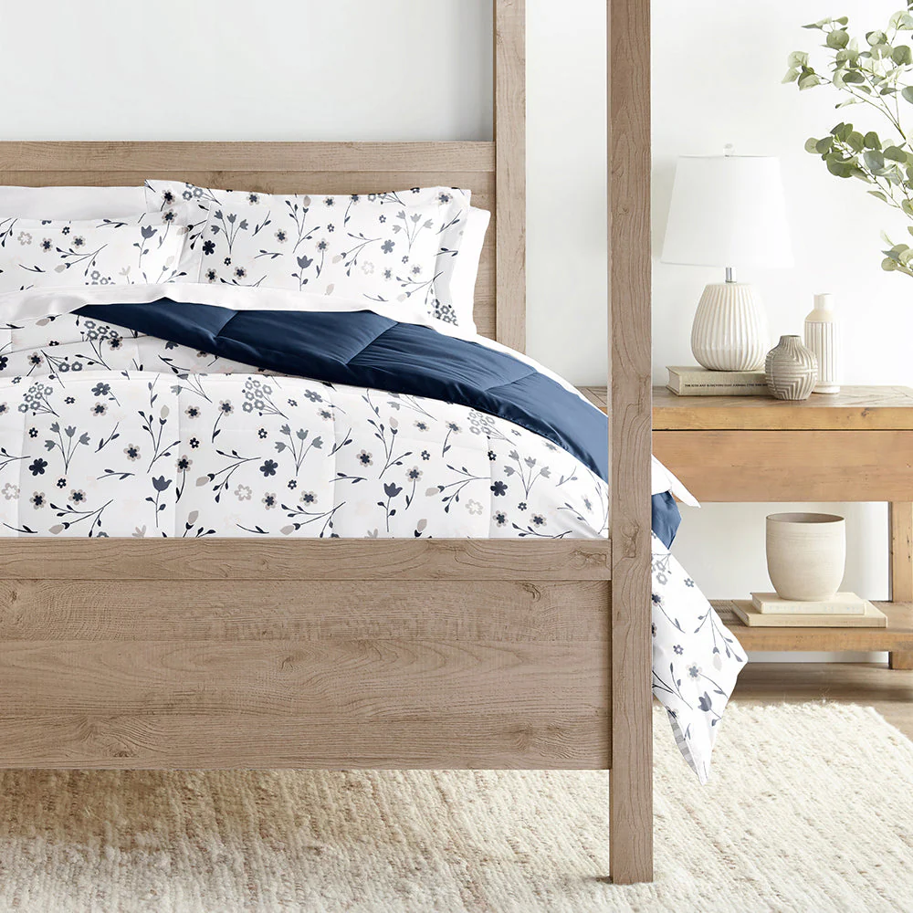 Forget Me Not Reversible Down-Alternative Comforter Set (Sale) - Image 5