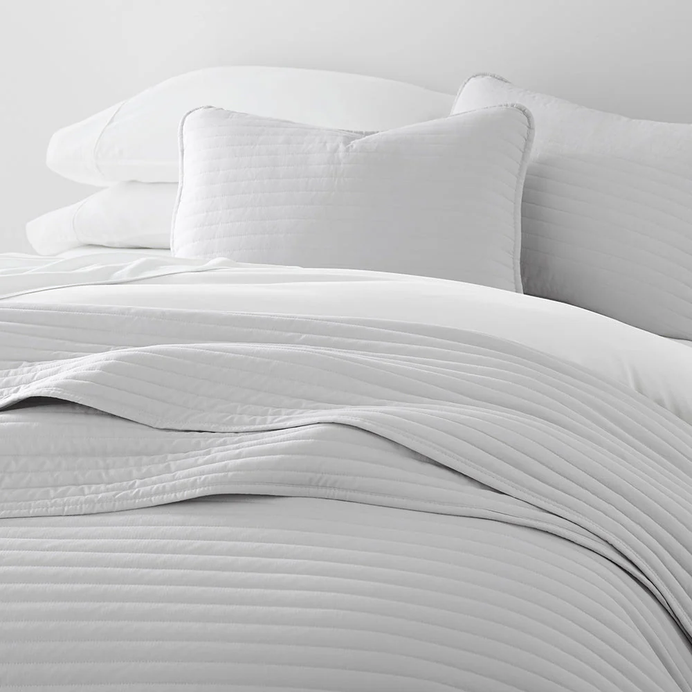 Sale - 3-Piece Stripe Stitch Quilted Coverlet Set - Image 26