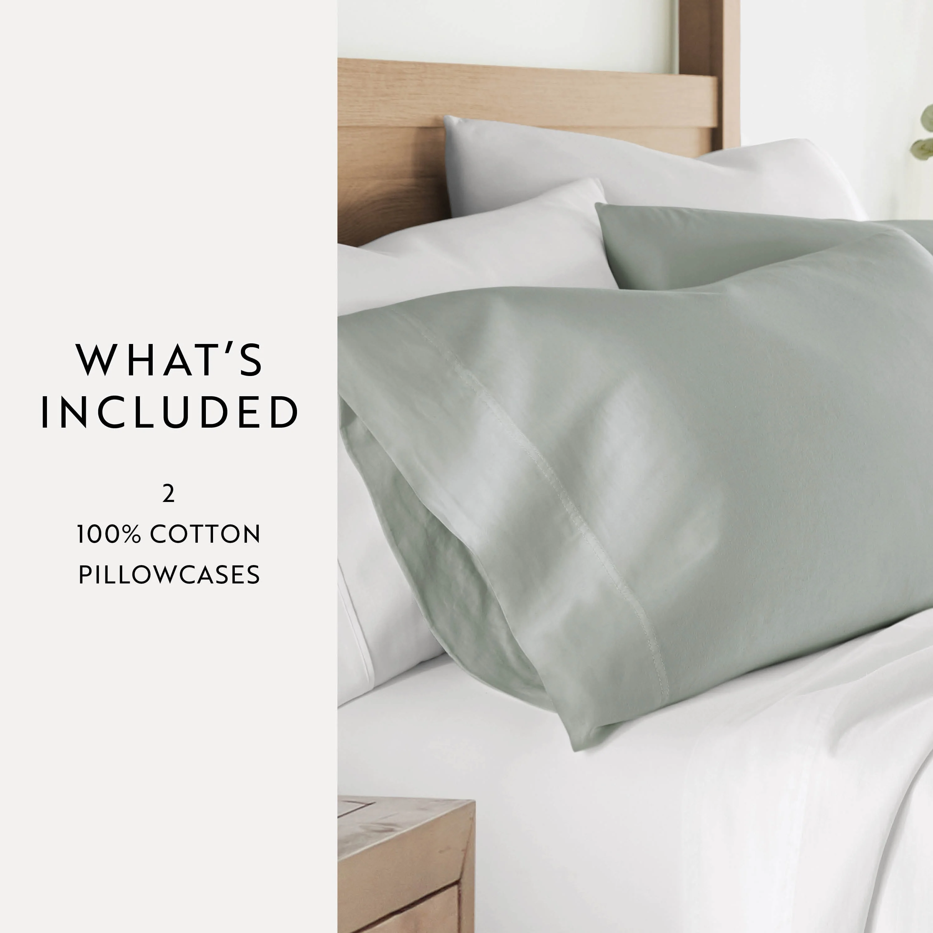 100% Cotton Long-Staple Pillowcase Set (Sale) - Image 14
