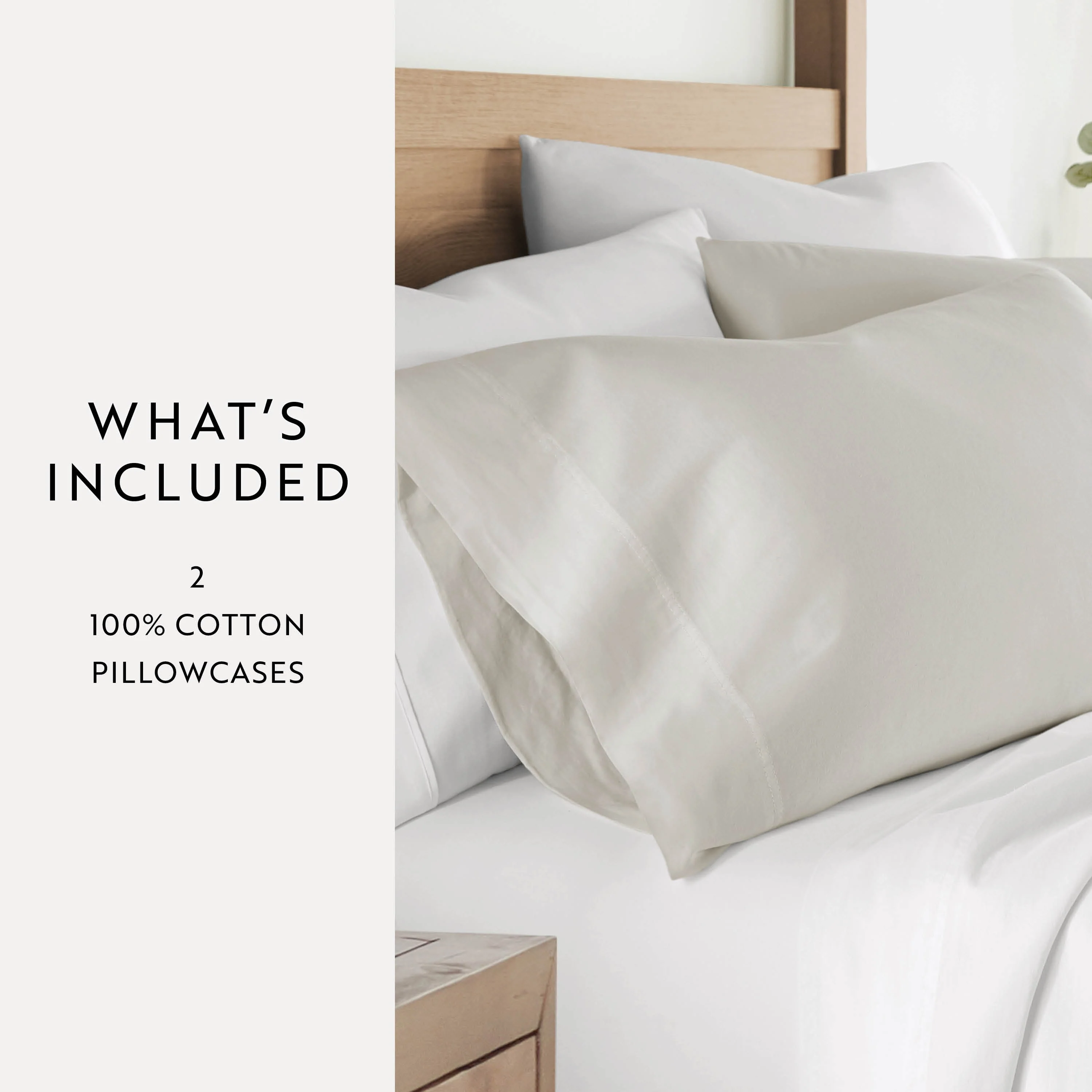 100% Cotton Long-Staple Pillowcase Set (Sale) - Image 16