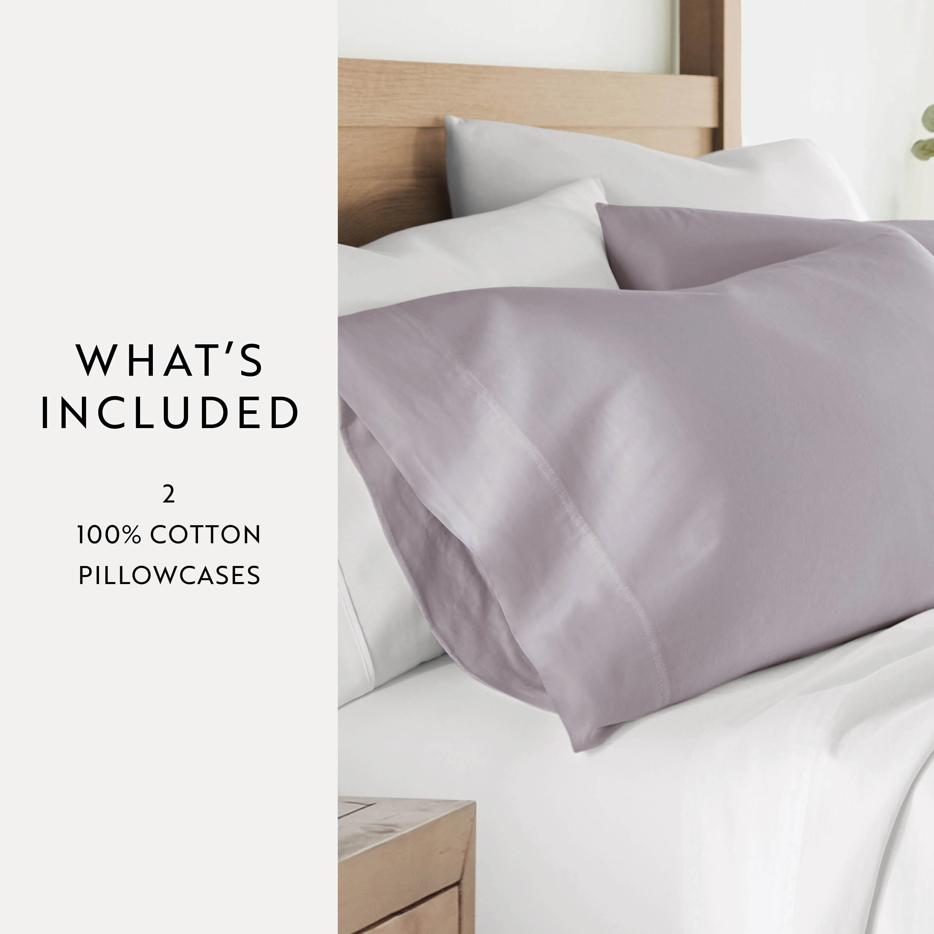 100% Cotton Long-Staple Pillowcase Set (Sale) - Image 17