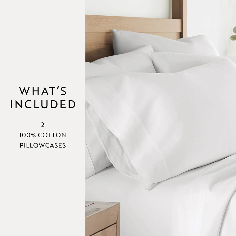 100% Cotton Long-Staple Pillowcase Set (Sale) - Image 18
