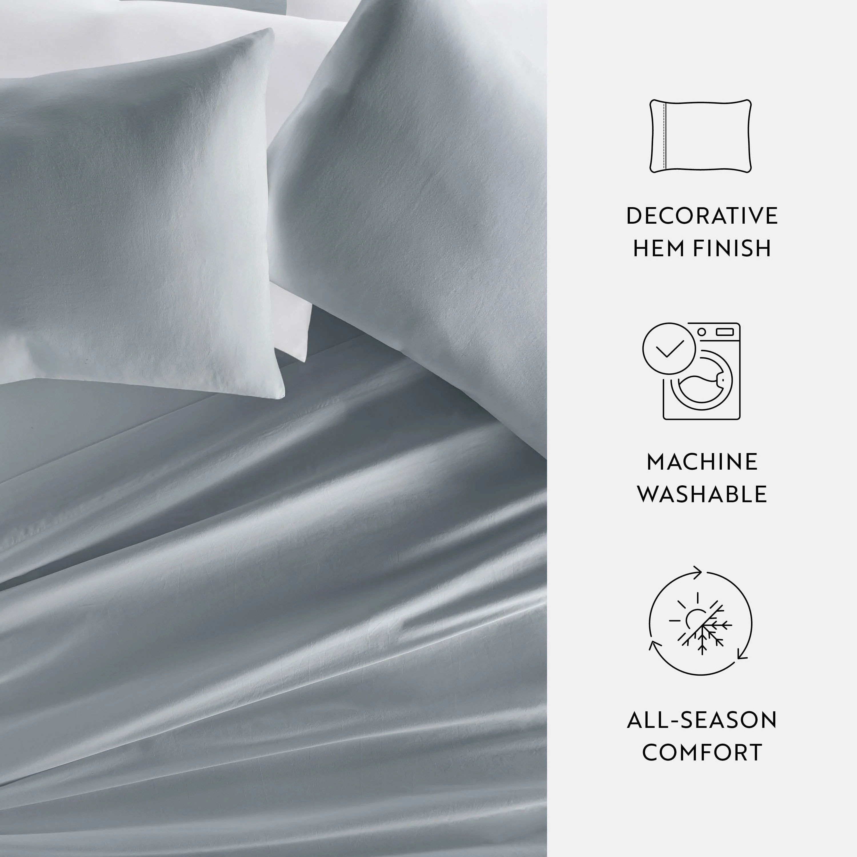 100% Cotton Long-Staple Pillowcase Set (Sale) - Image 19