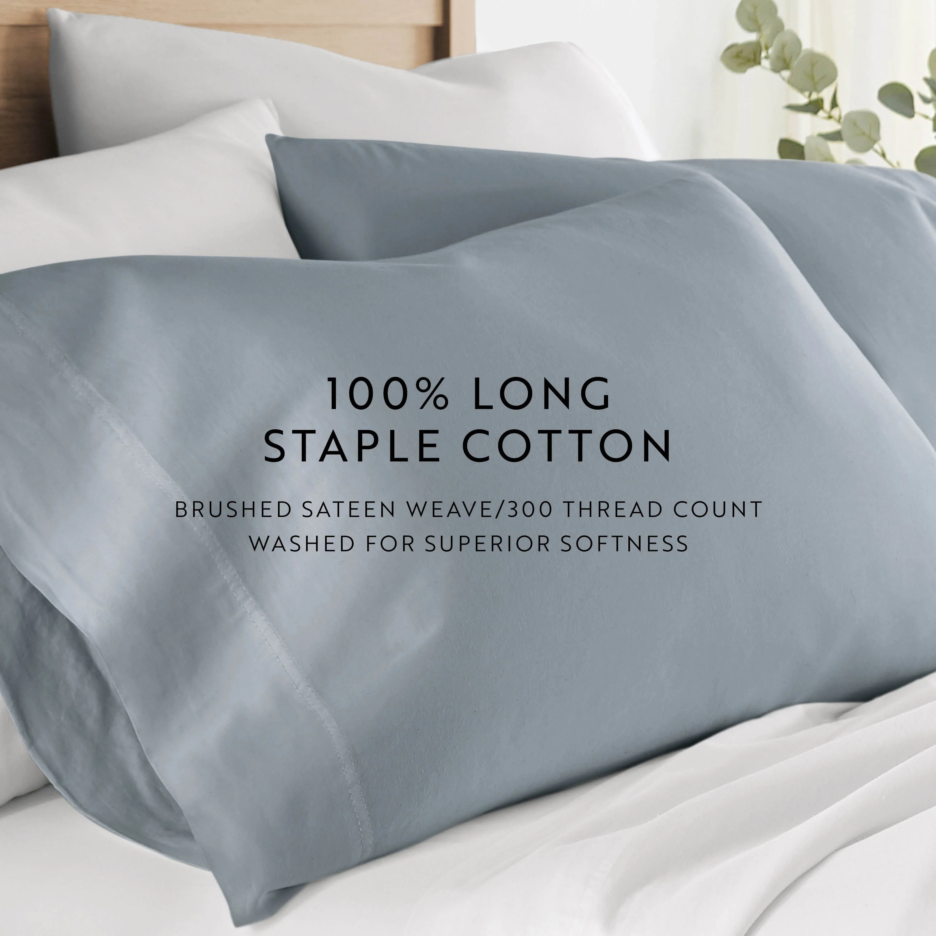 100% Cotton Long-Staple Pillowcase Set (Sale) - Image 25