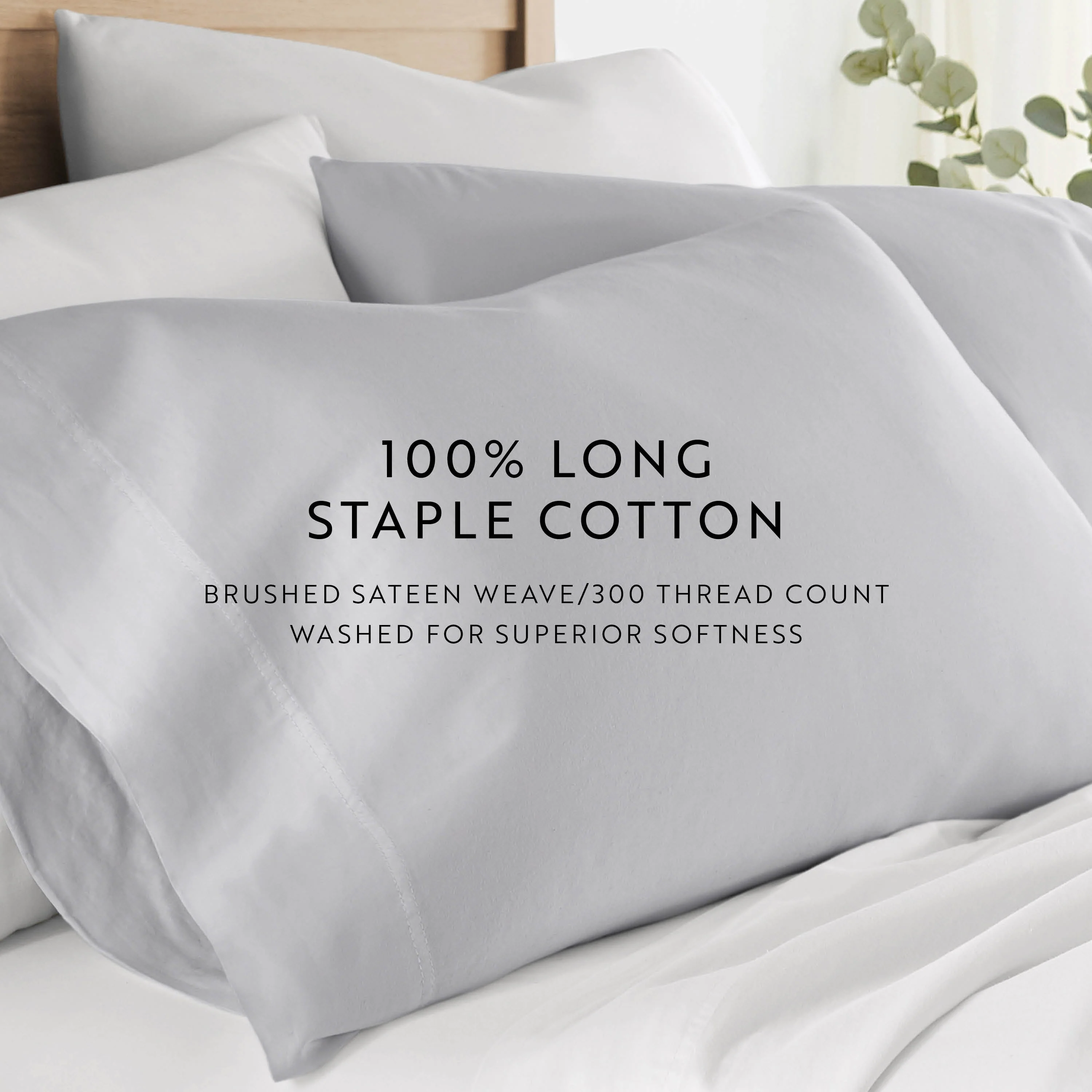 100% Cotton Long-Staple Pillowcase Set (Sale) - Image 27