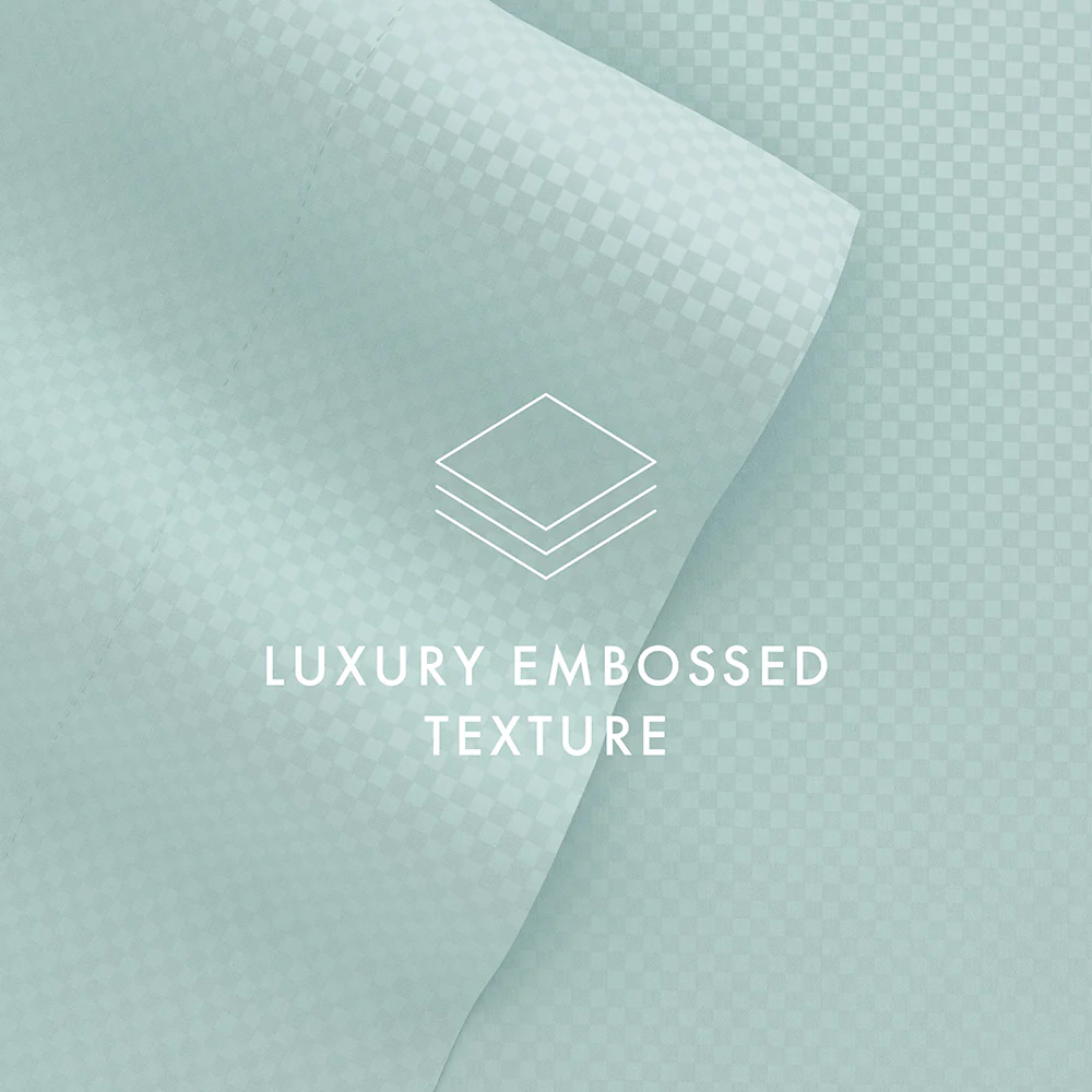 Checkered Embossed 4-Piece Sheet Set (Sale) - Image 52