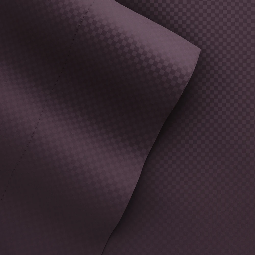 Checkered Embossed 4-Piece Sheet Set (Sale) - Image 7