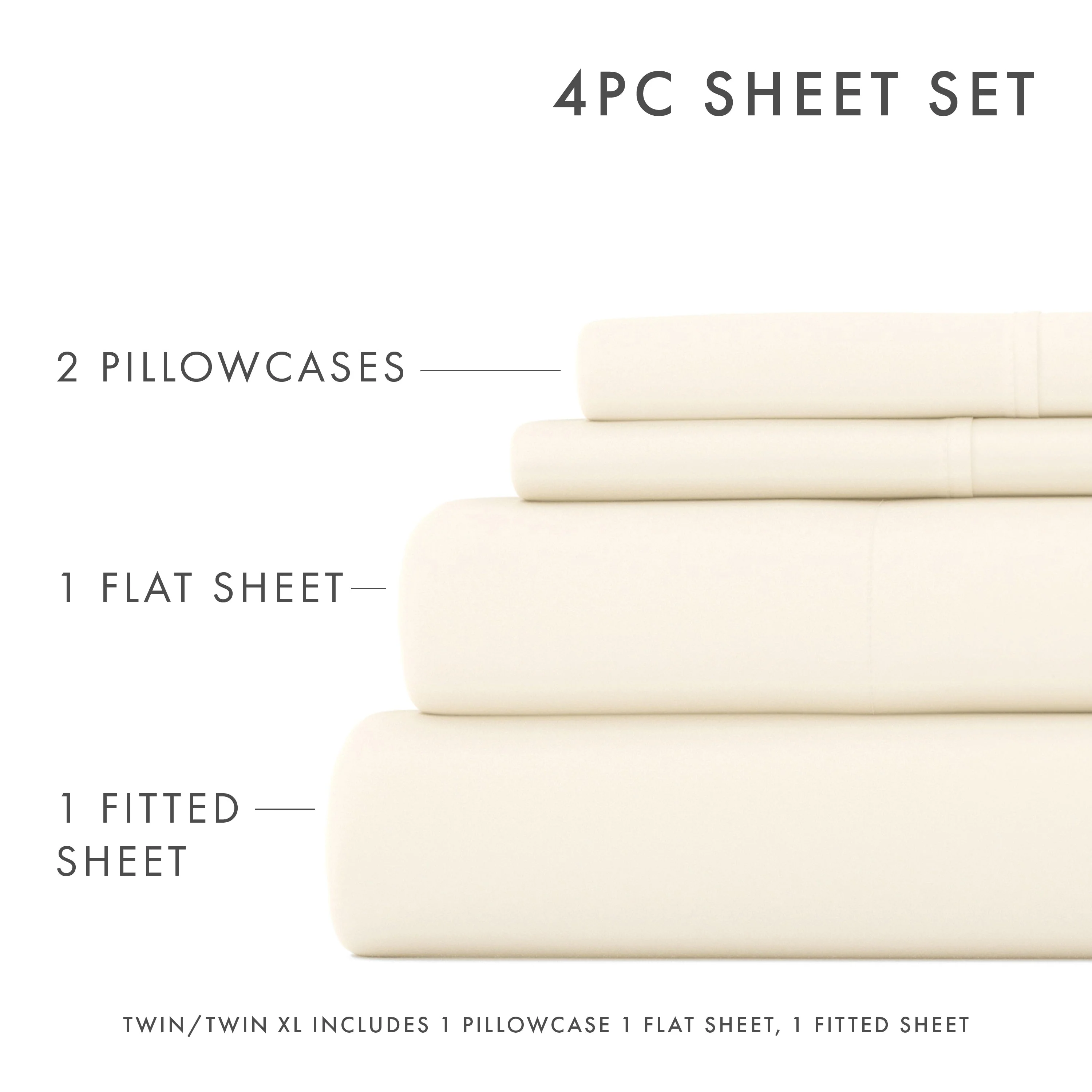 Sale - 4-Piece Essential Sheet Set - Image 65