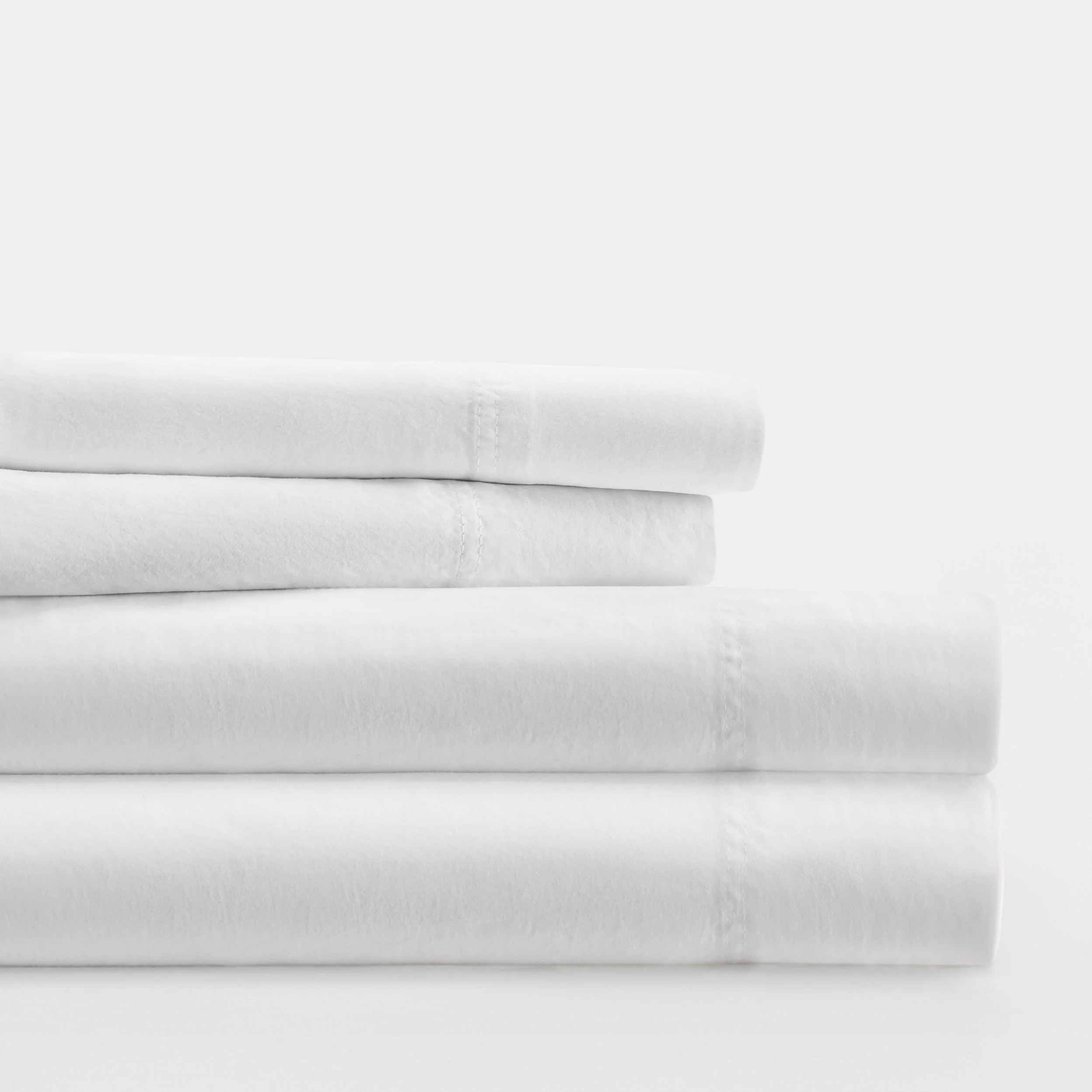 Sale - 4-Piece Long Staple 100% Cotton Sheet Set - Image 15