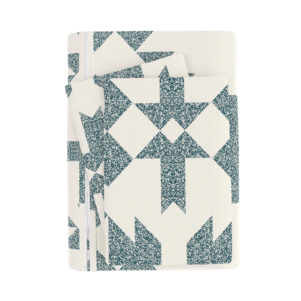 Adobe Diamond Pattern 3-Piece Duvet Cover Set (Sale) - Image 16