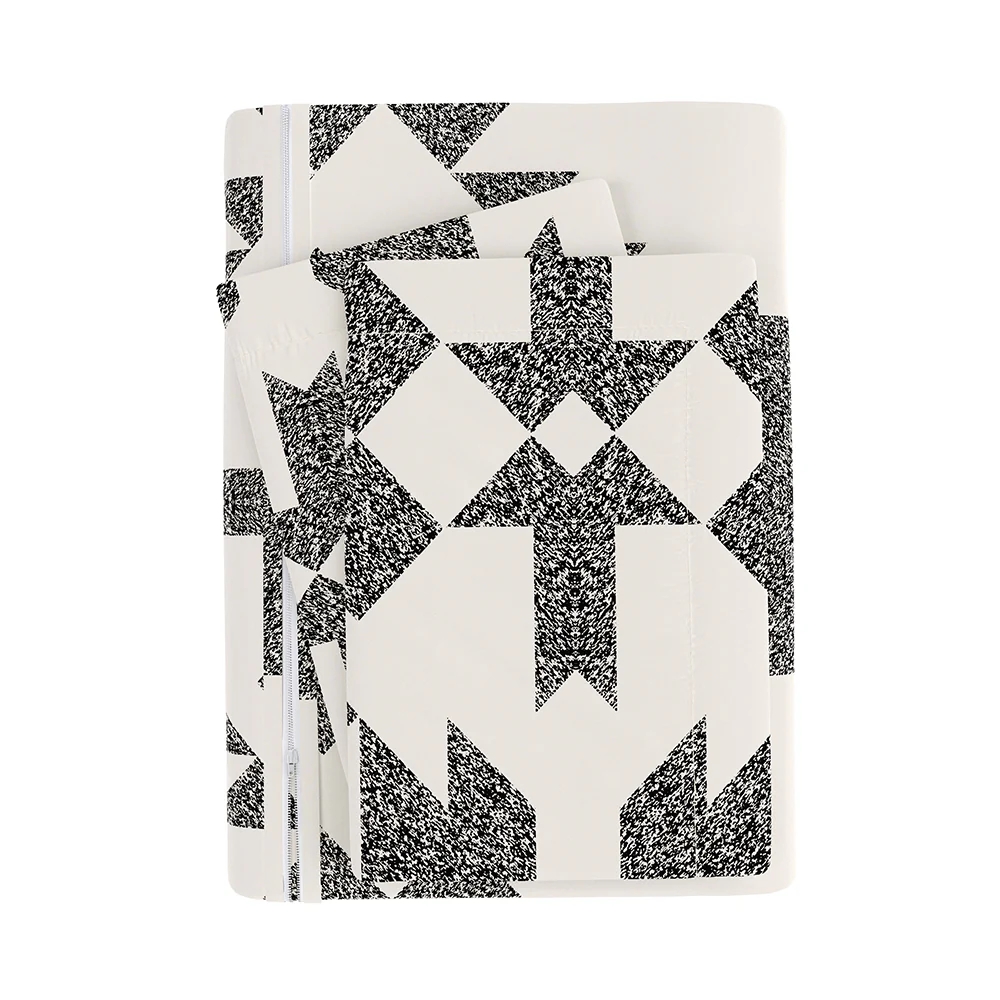 Adobe Diamond Pattern 3-Piece Duvet Cover Set (Sale) - Image 17