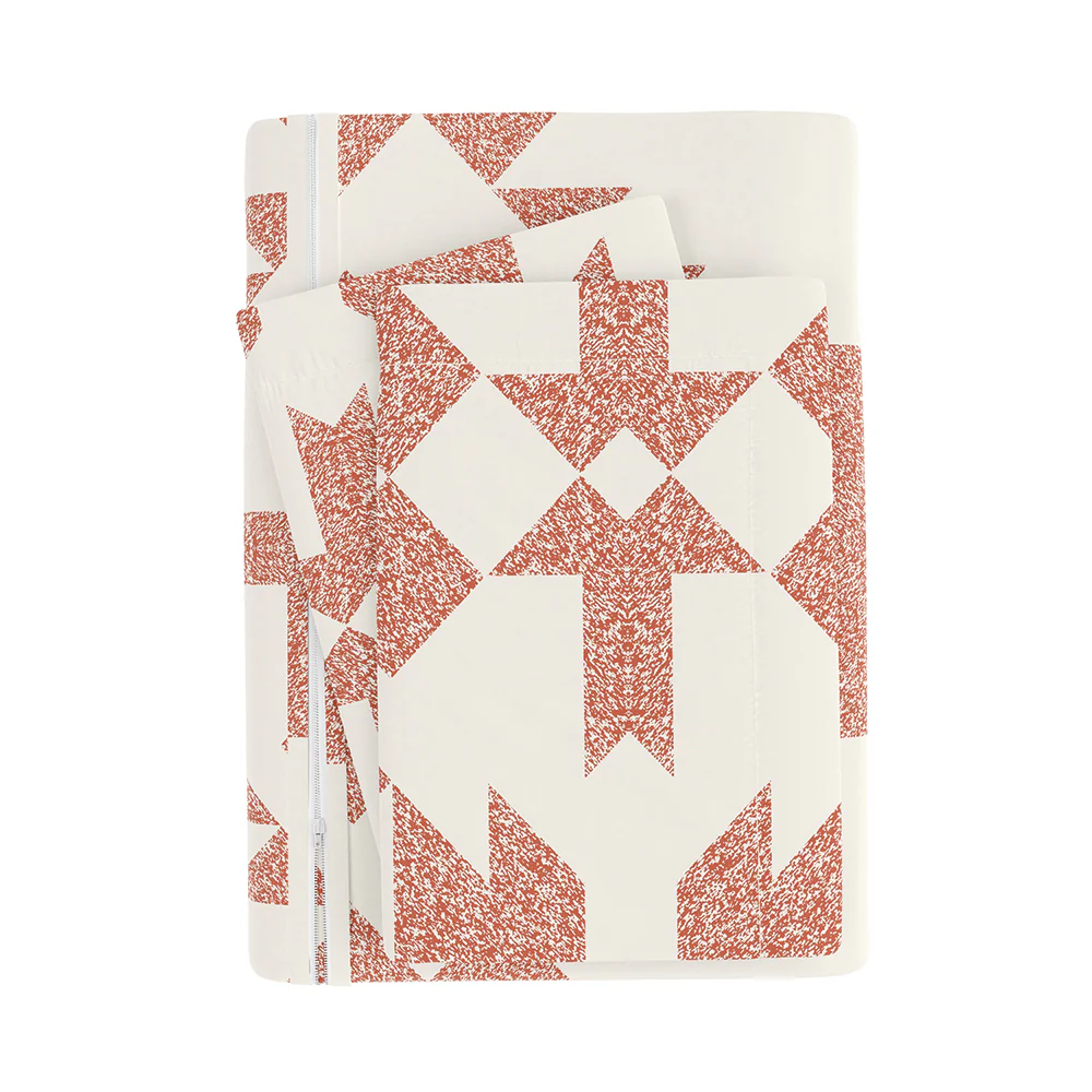 Adobe Diamond Pattern 3-Piece Duvet Cover Set (Sale) - Image 18