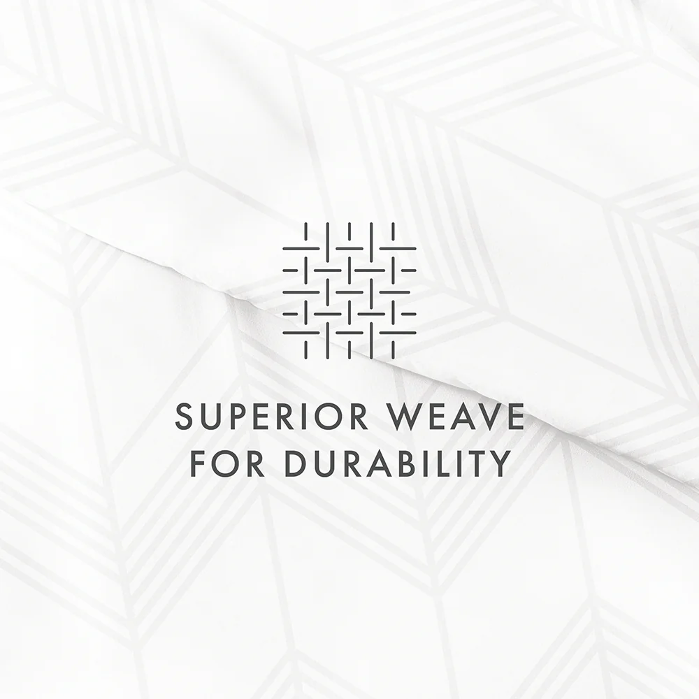 Alps Chevron Pattern 3-Piece Duvet Cover Set (Sale) - Image 10